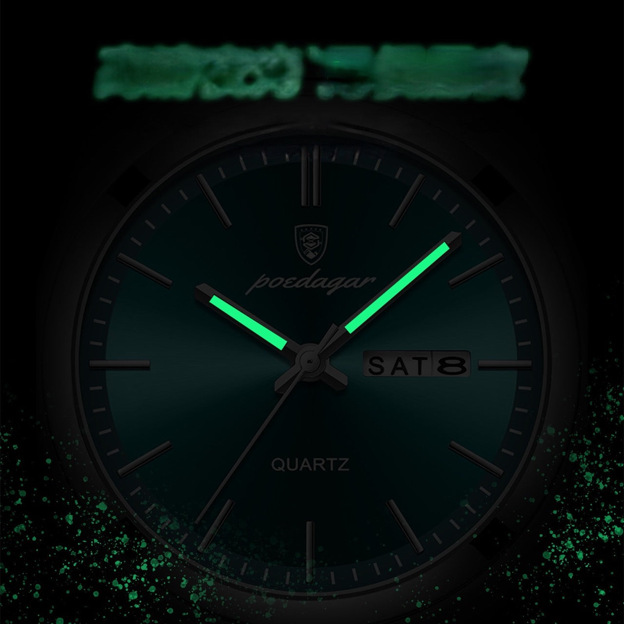 Montre Homme Vert de luxe