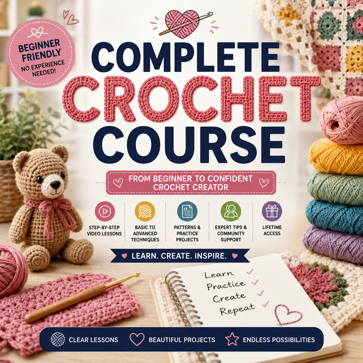 Complete Crochet Course