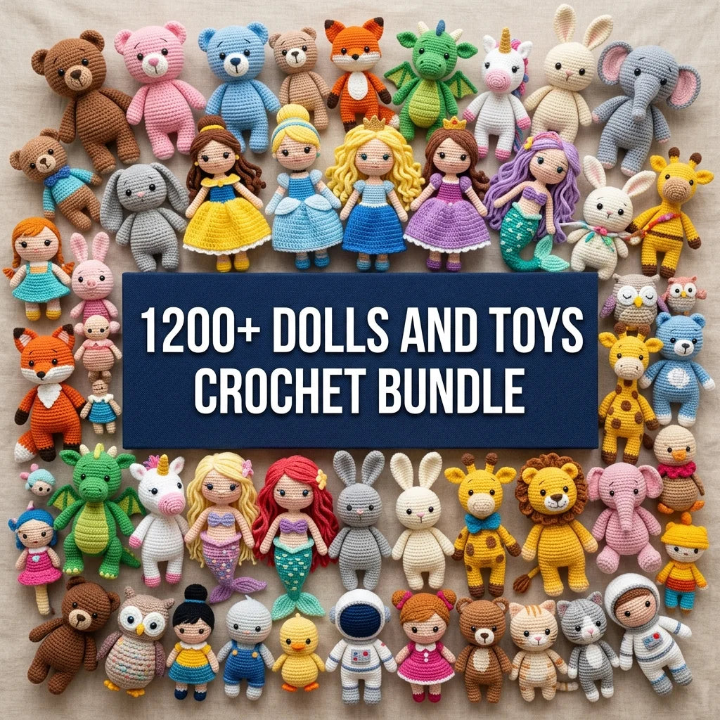1200+ Dolls & Toys Pack