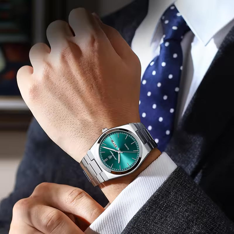 Montre Homme Vert de luxe