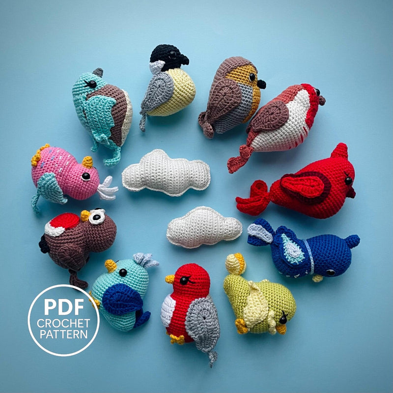Birds Crochet Pack bundle cover