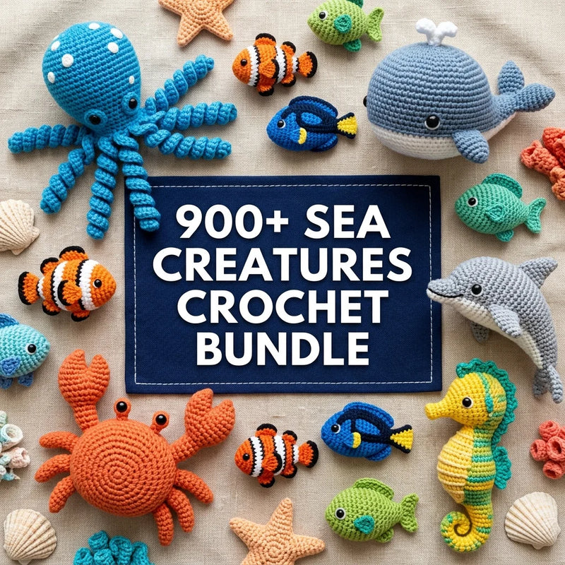 900+ Sea Creatures Pack