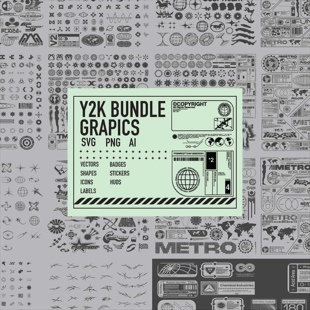 Y2K BUNDLE GRAPHICS